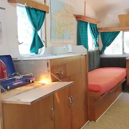 Апартаменты Vintage Caravan In The Woods Chassiecq