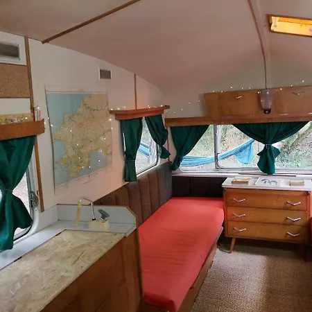 Vintage Caravan In The Woods 公寓 *
